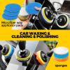 Holikme 22Pack Drill Brush Attachments Set,Scrub Pads & Sponge, Buffing Pads,Power Scrubber Brush,Car Polishing Pad Kit,Wax Applicator Pad,Car Cleaning Kit,Masonry Brushes,Cleaning Supplies view 4