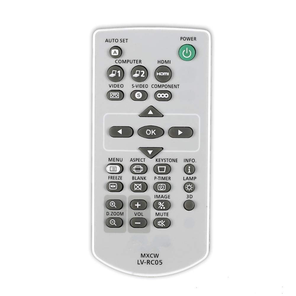 Calvas New remote Control for canon projectors MXCW lv-rc05 LV-8235UST LV-7490 LV-8225 LV-7290 LV-7295 LV-7390