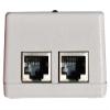 120/240VAC Input, 24V 36W Gigabit Passive PoE Inserter, PoE Pinout: 4,5V+; 7,8V-, UL1950, Shielded and Surge Protected, Includes Removeable US Power Cord view 3