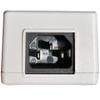 120/240VAC Input, 24V 36W Gigabit Passive PoE Inserter, PoE Pinout: 4,5V+; 7,8V-, UL1950, Shielded and Surge Protected, Includes Removeable US Power Cord view 4