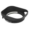 Haoge LH-M36B Square Metal Lens Hood Shade Compatible with Leica Summicron 35mm f2, Summicron M 35mm f2, Summicron-M 35mm f2 ASPH and Elmarit-M 28mm f2.8 ASPH Lens Hollow Out Designed Black view 2