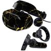 MightySkins Skin Compatible with Samsung Odyssey Plus VR - Black Gold Marble | Protective, Durable, and Unique Vinyl Decal wrap Cover | Easy to Apply, Remove, and Change Styles | Made in The USA view 1