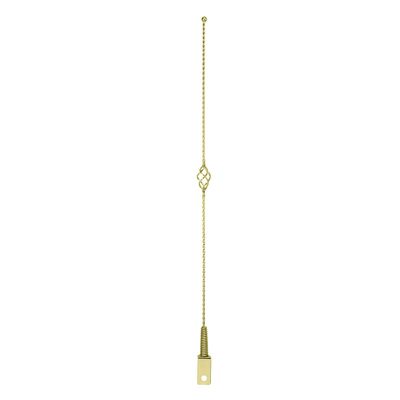 Lowrider Bike Cage Twisted Antenna Gold.lowrider Beach Cruiser Bicycle Antenna