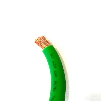 50 ' ft CCA 2/0 Gauge AWG Green Power Ground Wire W/Spool Sky High GA ft