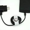 GRAPHICS & MORE Letter B Floral Monogram Initial Headphone Earbud Cord Wrap - Charging Cable Manager - Wire Organizer Set of 2 - Black view 4