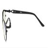 Eyekepper Computer Reading Glasses,Blue Light Filter Readers,Stylish Cateye Oval Reading Eyeglasses Women,Black +1.75 view 4