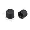 uxcell Silicone RCA Port Anti-Dust Stopper Cap Cover Black 20pcs view 2