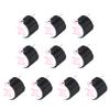 uxcell 10 Pcs DC 3V Active Electronic Buzzer Alarm Beeper Continuous Sound 80dB Speaker 2 Terminals view 1