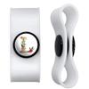 GRAPHICS & MORE Letter L Floral Monogram Initial Headphone Earbud Cord Wrap - Charging Cable Manager - Wire Organizer Set of 2 - White view 1