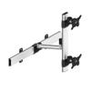 Continews Slide Two Ways Dual Monitor Wall Mount w/Swivel Arm view 1