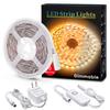 MYPLUS Under Cabinet LED Lighting, 16.4ft Dimmable Strip Lights, 3000K view 1