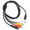 PK Power 5ft AV A/V Audio Video TV Cable Cord Lead Compatible with Sony Handycam DCR-SR60/v/e DCR-SR65/e view 2