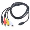 PK Power 5ft AV A/V Audio Video TV Cable Cord Lead Compatible with Sony Handycam DCR-SR60/v/e DCR-SR65/e view 3