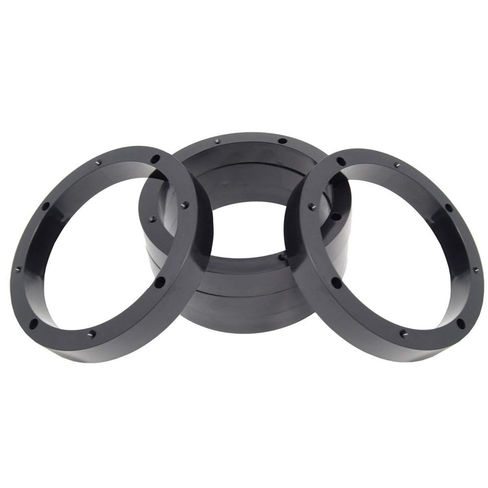Audiopipe 3 Pair 8.5" Plastic Speaker Spacer Rings - Subwoofer Mid Range Custom Installation Mounting Adapter