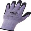 Global Glove 550XFT - Tsunami Grip XFT - Xtreme Foam Technology Coated Gloves - Large, Black, Purple view 2