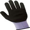 Global Glove 550XFT - Tsunami Grip XFT - Xtreme Foam Technology Coated Gloves - Large, Black, Purple view 3