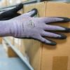 Global Glove 550XFT - Tsunami Grip XFT - Xtreme Foam Technology Coated Gloves - Large, Black, Purple view 4
