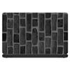 Custom Fit Made to Order Laptop Notebook Skin Vinyl Sticker Cover Decal Fits 13.3" 14" 15.6" 16" HP Lenovo Apple Mac Dell Compaq, Fits Most Models| Grey Stone Brick Wall Bricks Blocks view 1