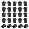 uxcell Silicone BNC Anti-Dust Stopper Cap Cover for Female Port Black 20pcs view 1
