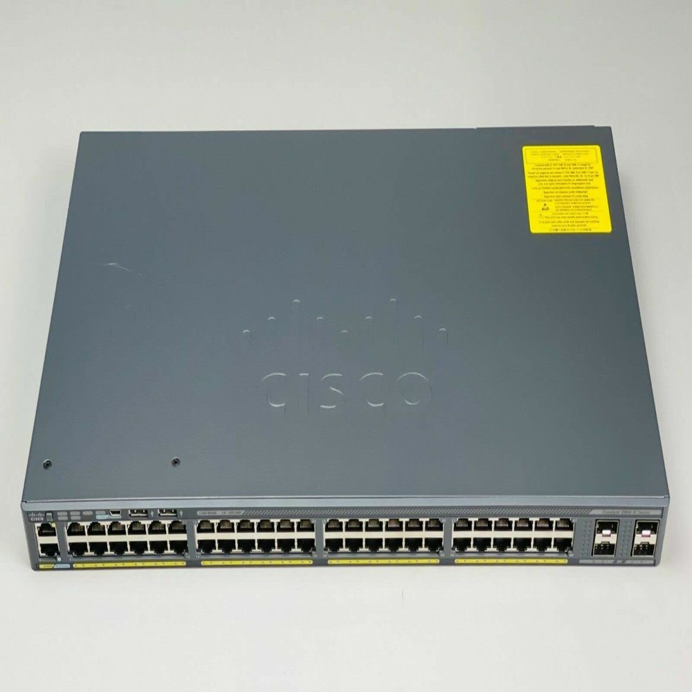 Cisco WS-C2960X-48TS-L 48 Port 2960X Gigabit Switch (Renewed)