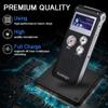 64GB Digital Voice Recorder Voice Activated Recorder for Lectures, Meetings, Interviews Aomago Audio Mini Recorder Portable Tape Dictaphone with Playback, USB, MP3 view 2