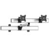 Continews Horizontal 2 Monitor Slideable Wall Mount with Swivel Arm view 1