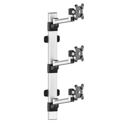 Continews Vertical 3 Monitor Wall Mount, Swivel Arm