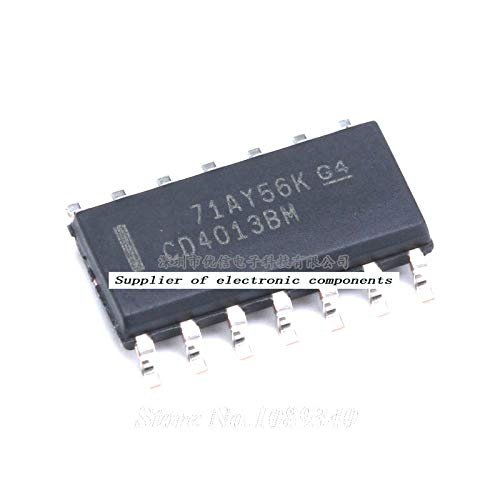 30PCS 4013 CD4013 CD4013BM SOP-14 Dual D-Type flip-Flop/Logic chip New Original