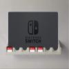 3D Cabin Switch Dock & Game Card Wall Bracket (Fits Nintendo Switch) White view 2