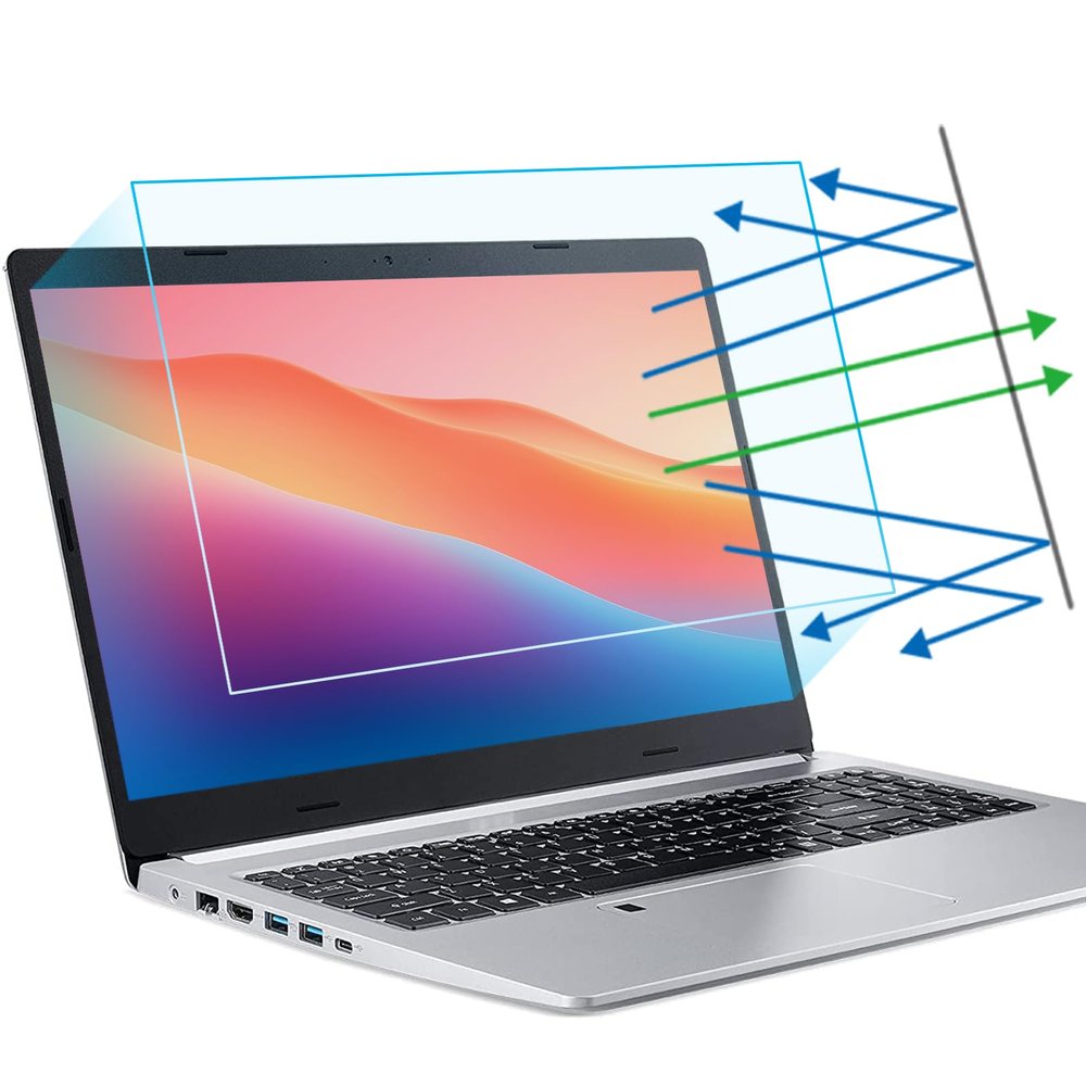 2 PCS 14" Laptop Anti Blue Light Anti Glare Matte Screen Protector Compatible with HP Pavilion 14, HP ChromeBook 14, HP Stream 14, Acer Chromebook 14, Acer Aspire 14, ASUS VivoBook 14 Screen Protector