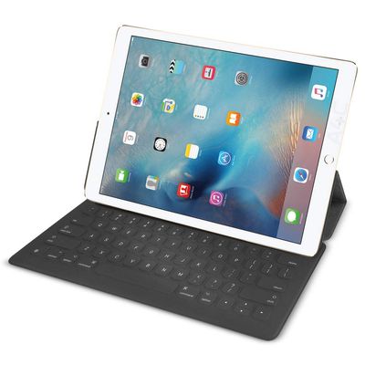 Apple Smart Keyboard for 12.9-inch iPad Pro 2nd Generation / 1st Generation - Gray (MJYR2LL/A) - (Renewed)
