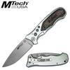 Personalized Laser Engraved Pocket Knife, Fathers Dad for Day, Groomsmen Gift, Graduation Gifts, Gifts for Men, (MT-423 GY) view 1
