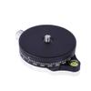 Camera Panoramic Panning Base with Arca Swiss Style Plate, 3/8" Screw Aluminum Alloy Panorama Ball Tripod Head with Bubble Level for Tripod Monopod DSLR Cameras, Load Capacity 22 LBS view 1
