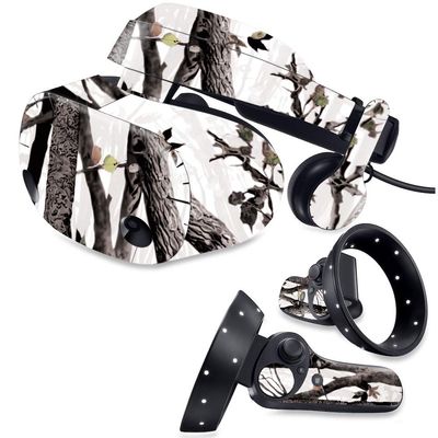 MightySkins Skin Compatible with Samsung Odyssey Plus VR - Artic Camo | Protective, Durable, and Unique Vinyl Decal wrap Cover | Easy to Apply, Remove, and Change Styles | Made in The USA