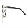Eyekepper Computer Reading Glasses,Blue Light Filter Readers, Stylish Cateye Round Eyeglasses Women,Gunmetal +1.75 view 4