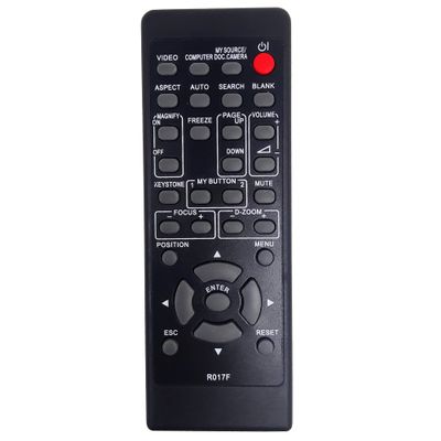 InTeching A-00008320 Projector Remote Control for ViewSonic PJ358, PJ359W, PJ500, PJ501, PJ502, PJ510, PJ550, PJ551, PJ758, PJ759, PJ760, PJL3211, PJL7211, PJL9371, Pro9500