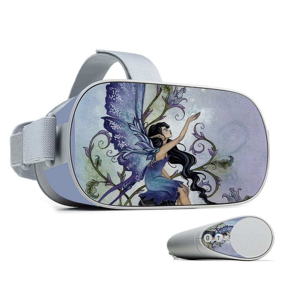 MightySkins Skin Compatible with Oculus Go - Fairy Creation | Protective, Durable, and Unique Vinyl Decal wrap Cover | Easy to Apply, Remove, and Change Styles | Made in The USA