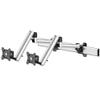 Continews Six Degrees of Flexibility Dual Monitor Slideable Wall Mount view 1