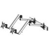 Continews Six Degrees of Flexibility Dual Monitor Slideable Wall Mount view 4