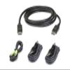 ATEN 2L-7D03UDPX4 USB DisplayPort Secure KVM Cable Set 3M view 1