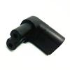 Tekit C7 to C8 UP/Down 90 Degree Adapter, IEC 60320 C8 Plug to C7 Receptacle Male to Female Extension Power Supply Main Adapter (C7 to Up Angled C8) view 3