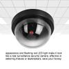 Sonew Fake Dummy Security CCTV Dome Camera,with Flahsing Red LED Light Indoor and Outdoor Use, for Homes & Business (Black) view 2