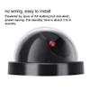 Sonew Fake Dummy Security CCTV Dome Camera,with Flahsing Red LED Light Indoor and Outdoor Use, for Homes & Business (Black) view 3