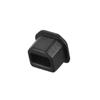 uxcell Silicone USB B Anti-Dust Stopper Cap Cover Black 20pcs view 3