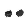 uxcell 20pcs RJ45 Silicone Protectors Ethernet Hub Port Anti Dust Cap Cover 12mmx8.3mm Black view 4