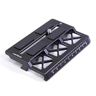 Lanparte Offset Plate for DJI Ronin S BMD BMPCC 4K 6K Camera Extra Space