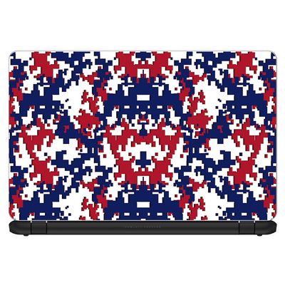 Digi Camo | Custom Fit Made to Order Laptop Notebook Skin Vinyl Sticker Cover Decal Fits 13.3" 14" 15.6" 16" HP Lenovo Apple Mac Dell Compaq Acer| Red Blue