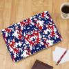 Digi Camo | Custom Fit Made to Order Laptop Notebook Skin Vinyl Sticker Cover Decal Fits 13.3" 14" 15.6" 16" HP Lenovo Apple Mac Dell Compaq Acer| Red Blue view 3