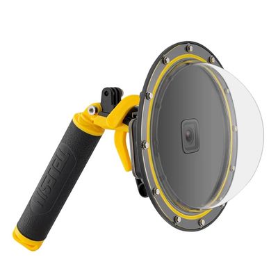 Dome Port for GoPro Hero 7 6 5 Black, Underwater Dive Camera Dome Port with Waterproof Housing Case Trigger Floating Hand Grip Waterproof 98ft/30m for Go Pro Accessories