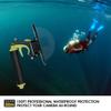 Dome Port for GoPro Hero 7 6 5 Black, Underwater Dive Camera Dome Port with Waterproof Housing Case Trigger Floating Hand Grip Waterproof 98ft/30m for Go Pro Accessories view 3